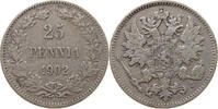 Finnland 25 pennia Nikolaus II. 1894-1917 -