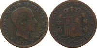 SPAIN 5 CENTIMOS Alfonso XII. (1874–1885) -