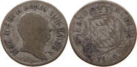 BAYERN 6 KREUZER Maximilian I. Joseph (1806-1825) -