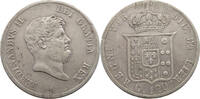 Italien-Neapel und Sizilien 120 Grana Ferdinand II. 1830-1859, Prägeschwäche Jahr -