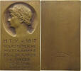 Weimarer Republik Plakette Volkstümliche Wettkämpfe 1929 -