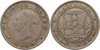 JAMAICA 1/2 PENNY Victoria 1837-1901 -