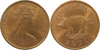 BERMUDA CENT Elizabeth II. (1952-) -