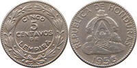 HONDURAS 5 CENTAVOS -