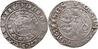 BÖHMEN PRAGER GROSCHEN Johann von Luxemburg 1310-1346 -