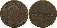 Haus Habsburg 1/4 Kreuzer Joseph II. 1765-1790 -