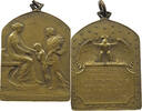 BELGIUM MEDAL WW1 La Reconnaissance Amerique et Begique -