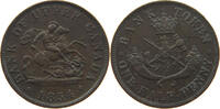 CANADA HALFPENNY TOKEN Victoria 1837-1901 UPPER CANADA -