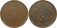 CANADA HALFPENNY TOKEN Victoria 1837-1901 DU BAS -