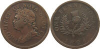 CANADA PENNY TOKEN Victoria 1837-1901 NOVA SCOTIA -