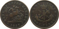 CANADA PENNY TOKEN Victoria 1837-1901 UPPER CANADA -
