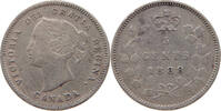 CANADA 5 CENTS Victoria 1837-1901 -