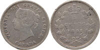 CANADA 5 CENTS Victoria 1837-1901 -