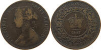 CANADA CENT Victoria 1837-1901 NOVA SCOTIA -