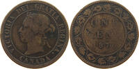 CANADA CENT Victoria 1837-1901 -