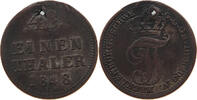 MECKLENBURG SCHWERIN 1/48 TALER 1848 Friedrich Franz II. 1842-1883. S-SS 9,00 EUR  zzgl. 5,99 EUR Versand