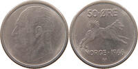 NORWAY 50 ÖRE Olav V. (1957-1991) -