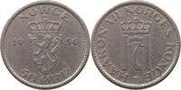 NORWAY 50 ÖRE HAAKON VII. 1905-1957 -