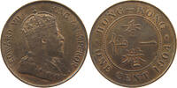 HONG KONG CENT 1904 Edward VII., 1901 - 1910 VZ