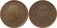 DENMARK 2 SKILLING Frederik VI. 1808-1839. -
