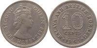 MALAYA BRITISH BORNEO 10 CENTS Elizabeth II. (1952-) -