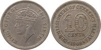 MALAYA 10 CENTS George VI. (1936-1952) -