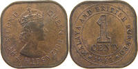 MALAYA BRITISH BORNEO CENT Elizabeth II. (1952-) -