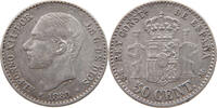 SPAIN 50 CENTIMOS Alfonso XII. (1874–1885) -