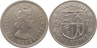 MAURITIUS RUPEE Elizabeth II. (1952-) -