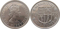 MAURITIUS RUPEE Elizabeth II. (1952-) -