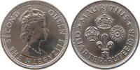 MAURITIUS 1/4 RUPEE Elizabeth II. (1952-) -