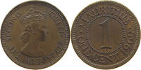 MAURITIUS CENT Elizabeth II. (1952-) -