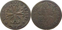 Schweiz Neuenburg 2 Kreuzer Friedrich Wilhelm II. 1786-1797. -