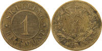 DENMARK SKILLING Frederik VII. 1848-1863. -