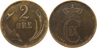 DENMARK 2 ÖRE Christian IX. (1863-1906) -