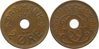 DENMARK 2 ÖRE Christian X. (1912-1947) -