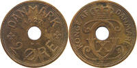 DENMARK 2 ÖRE Christian X. (1912-1947) -