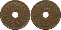 DENMARK 2 ÖRE Christian X. (1912-1947) -