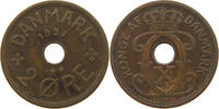 DENMARK 2 ÖRE Christian X. (1912-1947) -