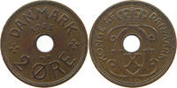 DENMARK 2 ÖRE Christian X. (1912-1947) -