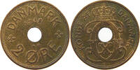DENMARK 2 ÖRE Christian X. (1912-1947) -