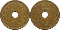 DENMARK 2 ÖRE Christian X. (1912-1947) -