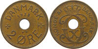 DENMARK 2 ÖRE Christian X. (1912-1947) -