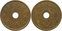 DENMARK 2 ÖRE Christian X. (1912-1947) -