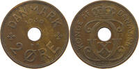 DENMARK 2 ÖRE Christian X. (1912-1947) -