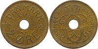 DENMARK 2 ÖRE Christian X. (1912-1947) -