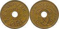 DENMARK 2 ÖRE Christian X. (1912-1947) -