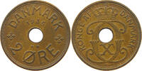 DENMARK 2 ÖRE Christian X. (1912-1947) -