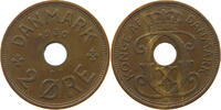 DENMARK 2 ÖRE Christian X. (1912-1947) -
