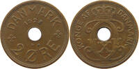 DENMARK 2 ÖRE Christian X. (1912-1947) -
